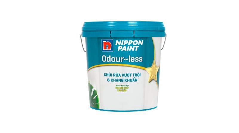 Sơn Nội thất Nippon Odour-less Chùi Rửa Vượt Trội & Kháng Khuẩn