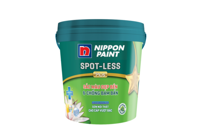 Sơn Nội thất Nippon Odour-less Spot-less Plus